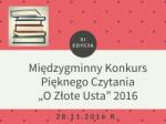 „Złote Usta” tym razem w Przeciszowie