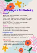 Wakacje z Biblioteką.