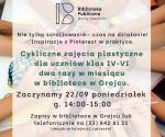 Nowe zajęcia dla dzieci w bibliotece w Grojcu