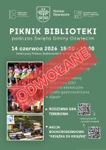 Piknik Biblioteki odwołany!